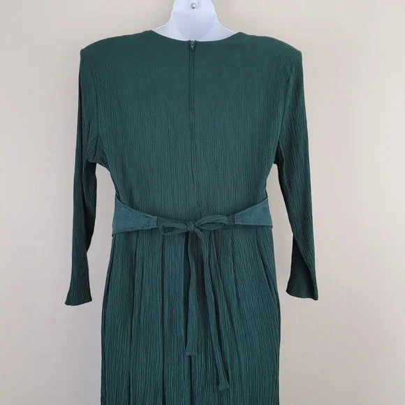 Vintage LADY DORBY Size 22W Peasant Cottagecore Renaissance Dress with Vest - Picture 7 of 8